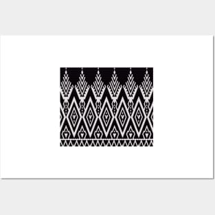 African mud cloth Posters and Art